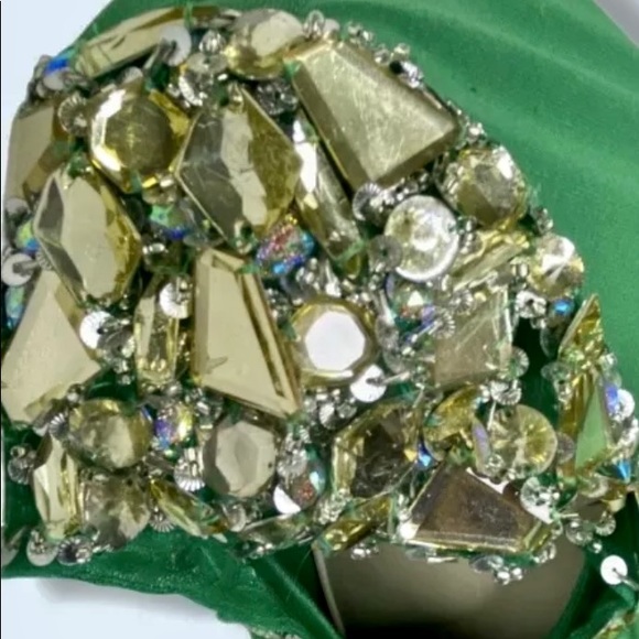 Claudine For Alyce Paris Women’s Jersey Dress Slit - Picture 3 of 12